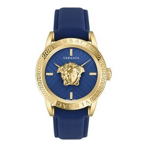 Versace  V-Code Strap Watch Gold Mens